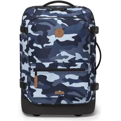 Cabaia Soft Suitcase Essentials Trolley, Koffer, Blau