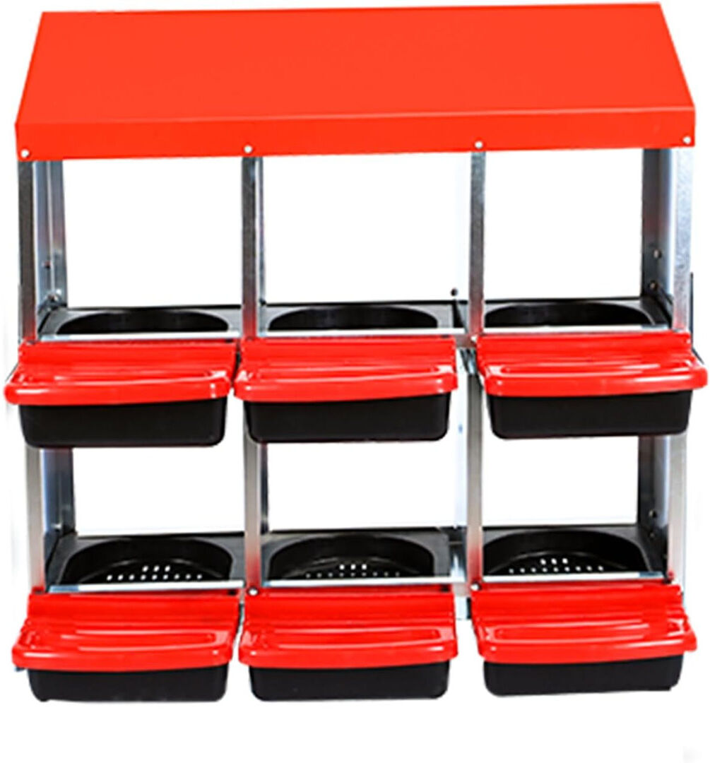 Rebrilliant Egg Boxes & Baskets Red 79cm H x 81cm W x 52cm D
