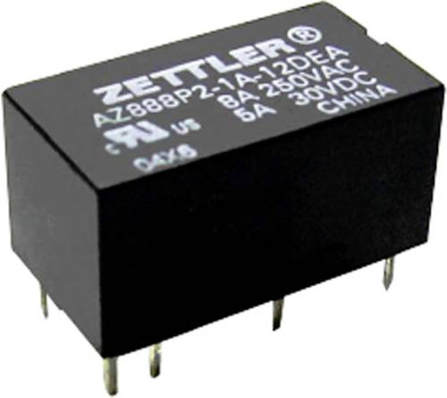Zettler Electronics AZ888-1A-12DE Printrelais 12 V/DC 8 1 Schließer