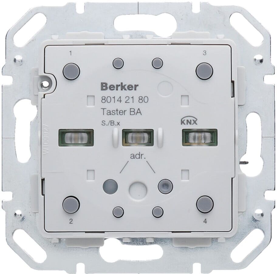 Berker Tastsensor-Modul 2f. m.BCU KNX 80142180)