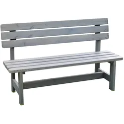 Kiehn-Holz Holz-Bank Summer grau