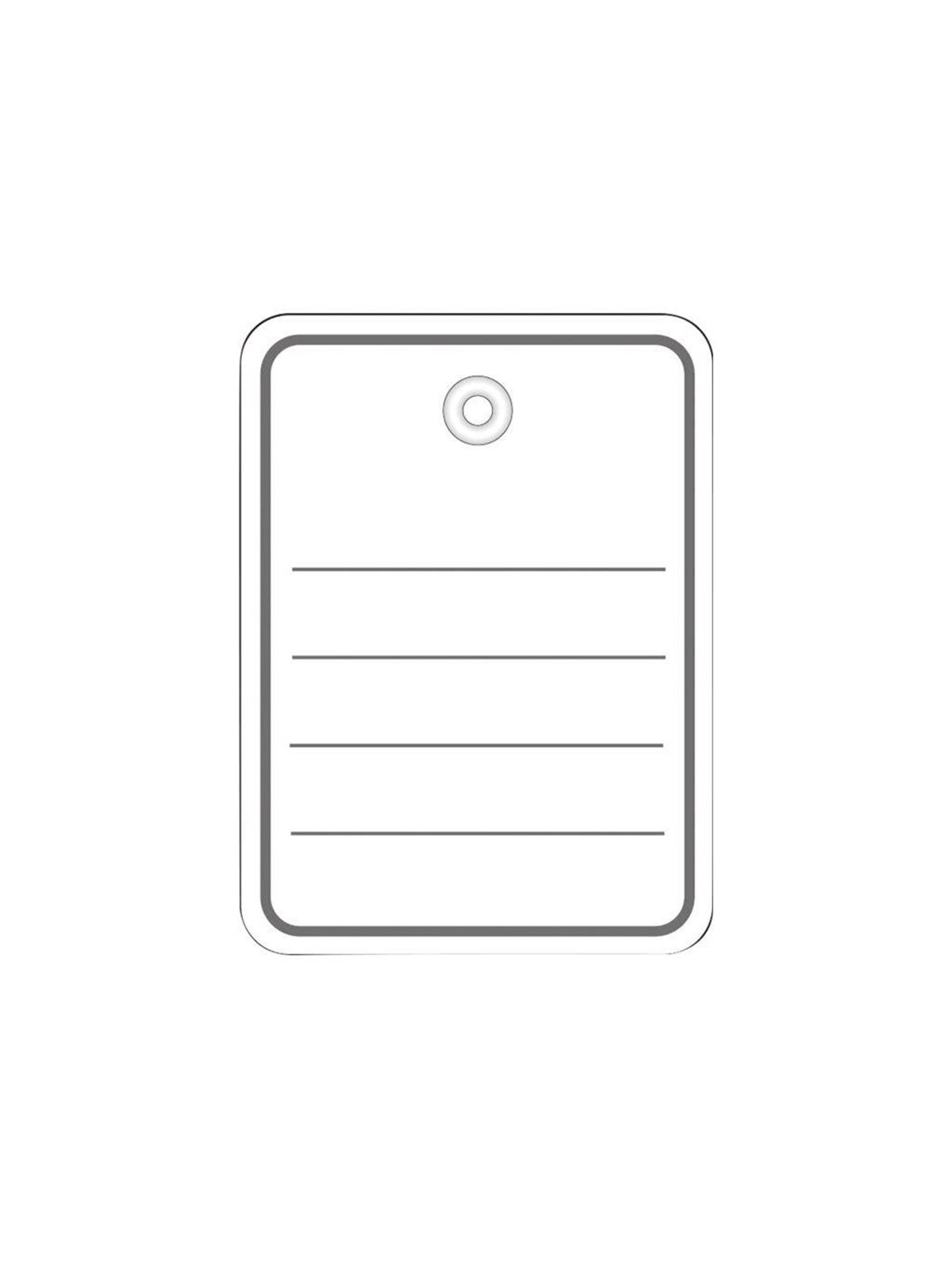HERMA Merchandise tag - name badge labels - 1000 label(s) - 48 x 65 mm