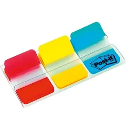 Post-it Haftstreifen Index Strong 686-RYB 22Blatt sortiert 3 St./Pack
