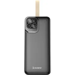 Hawk HW-PB30000 Powerbank 30000mAh (30000 mAh, 22.50 W), Powerbank, Schwarz