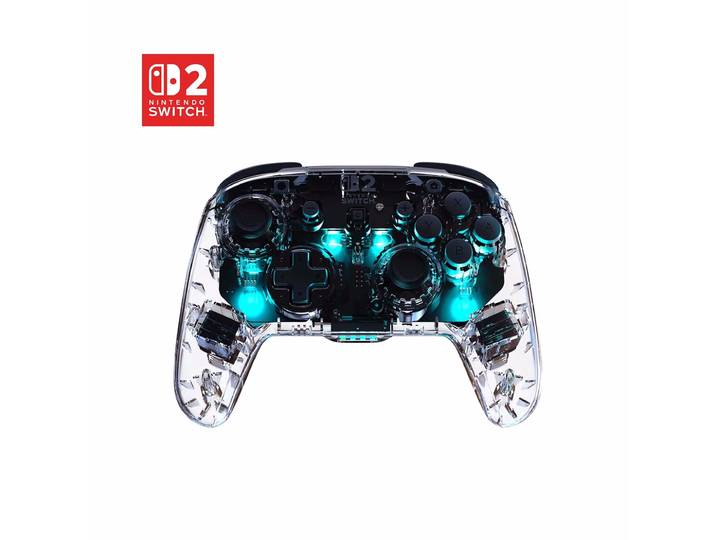 Turtle Beach Afterglow Wireless Ctrl NSW 2, Clear Nintendo Switch 2 ZB – Nintendo Switch 2 Controller/Joy-Con