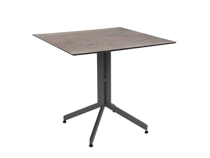 Stern Bistrotische set anthrazit tischgestell mit Smoky