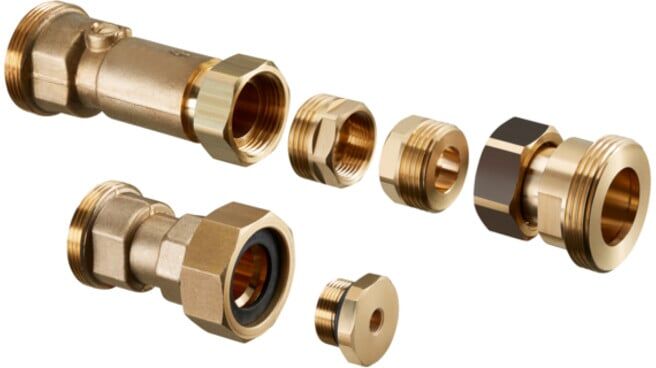 OV Compteur de chaleur Kit de montage pour Regumat S-180, DN25 ; Oventrop (1350443)