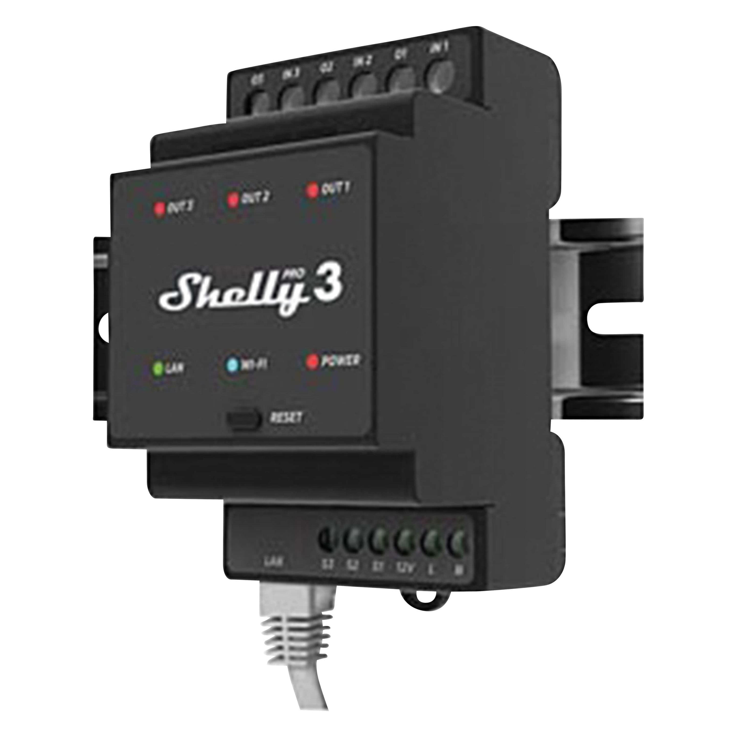 Shelly Pro 3 (Schaltaktor) (Shelly Pro 3)