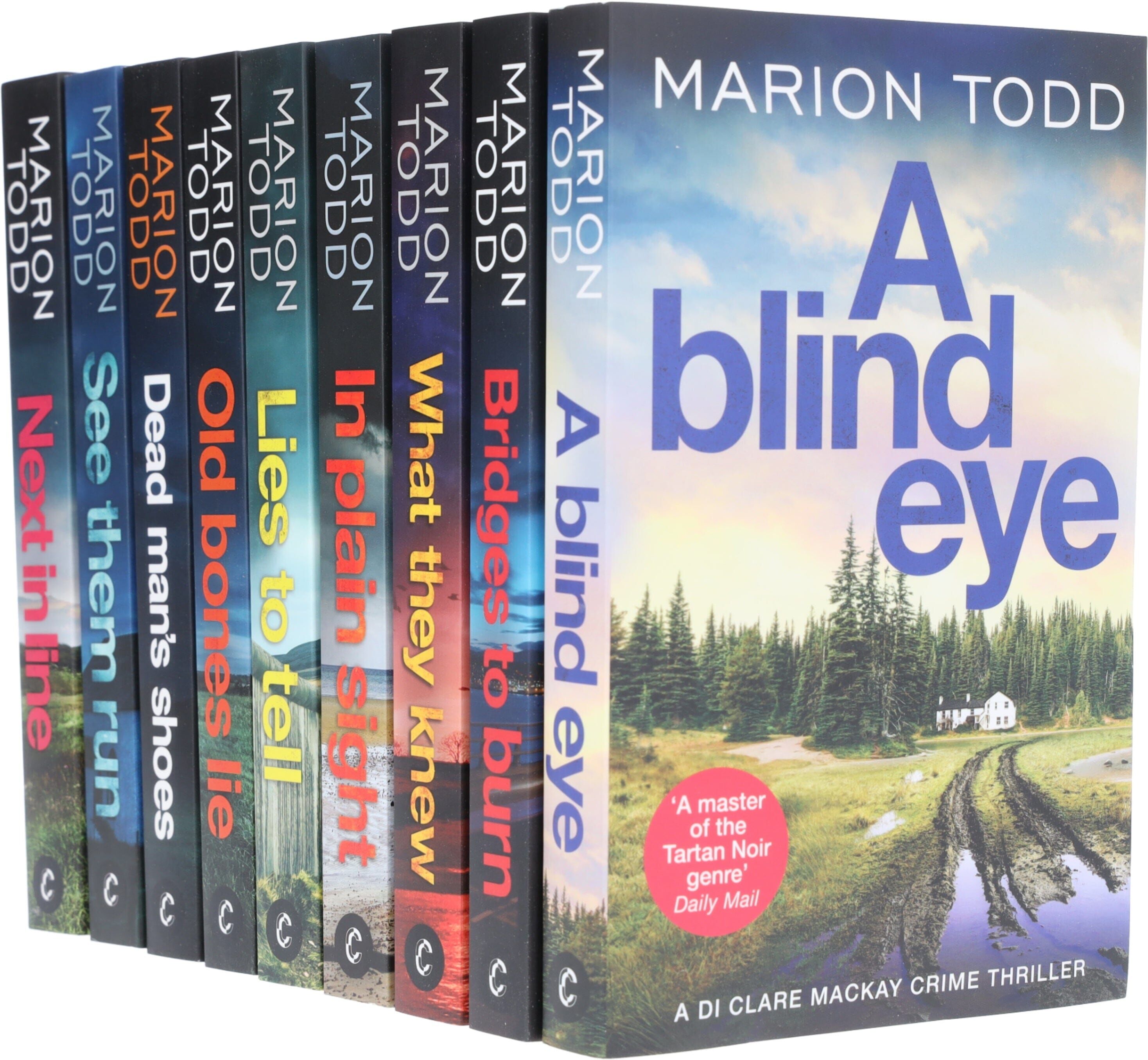 Detective Clare Mackay Series By Marion Todd 9 Books Collection Set - Fiction - Paperback Canelo