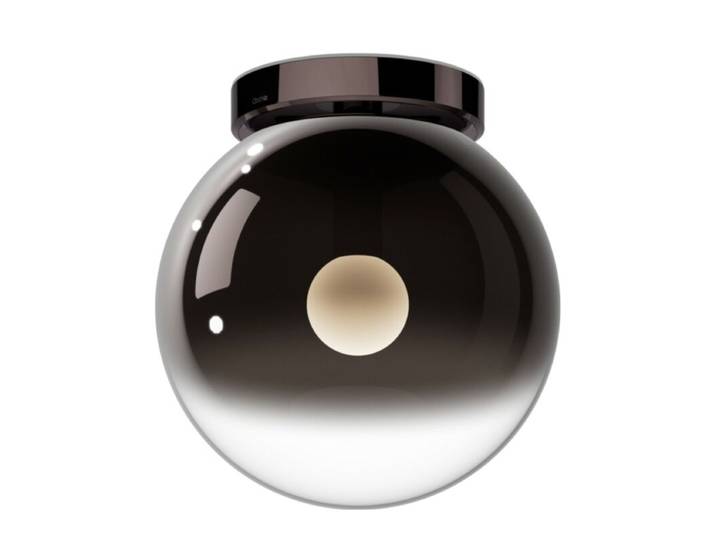 Occhio Deckenleuchte Luna piena up, Design, verspiegeltes Glas -