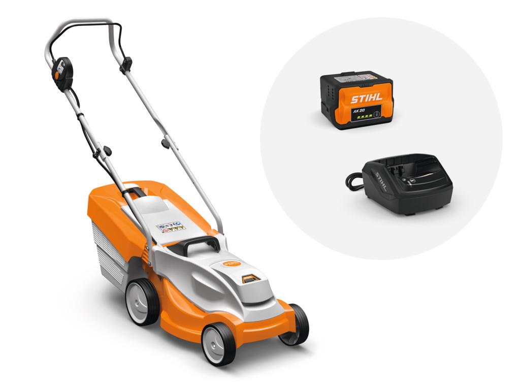 STIHLVERTRIEBSZENTRALE STIHL Akku Rasenmäher RMA 235 Set AK 20 + AL 101 16938785