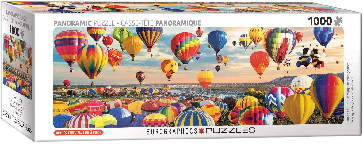 Empireposter Panorama Puzzel 1000 Delen - Ballonstart