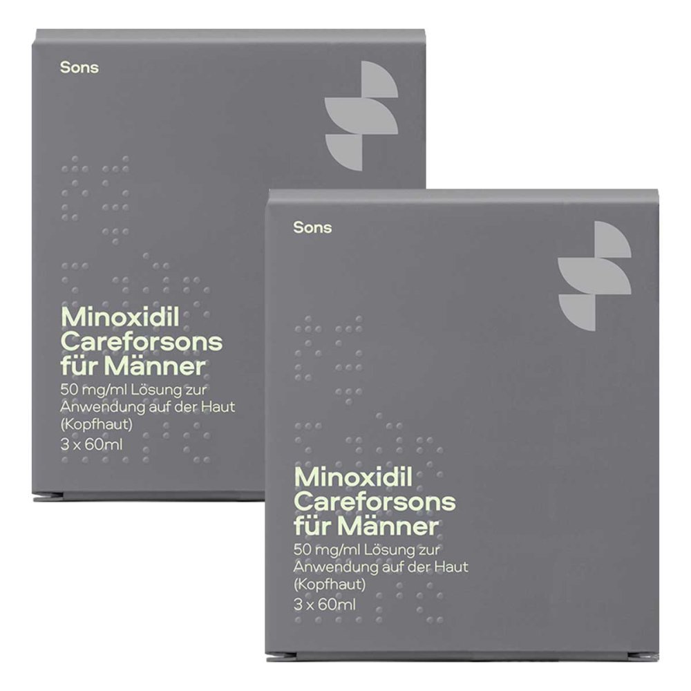 CAREFORSONS IRELAND LIMITED Sons Minoxidil Careforsons Männer 50 Mg/ml Lösung 08107523