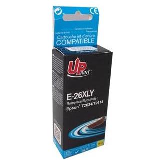 Print Printer accessories Uprint Tintes kārtridžš UPrint Epson 26XLY T2634/T2614 Yellow (Y) (E-26XLY-UP)