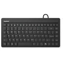 KeySonic KSK-3230IN (DE) Mini-Industrie Tastatur, USB, schwarz, wasserdicht IP68