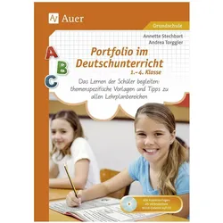 Portfolio im Deutschunterricht 1.-4. Klasse, Schulbücher von Annette Stechbart, Andrea Torggler