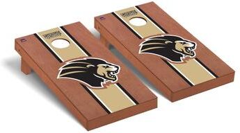 Skip's Garage Purdue Northwest Pride Rosewood Cornhole Board Set