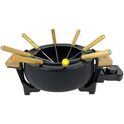 Tristar Fondue, Fondue Set, Schwarz