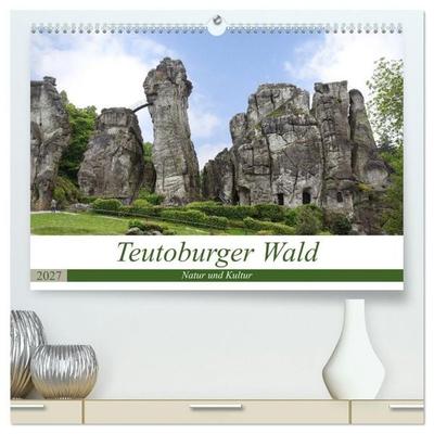 Teutoburger Wald - Natur und Kultur (hochwertiger Premium Wandkalender 2027 DIN A2 quer), Kunstdruck in Hochglanz