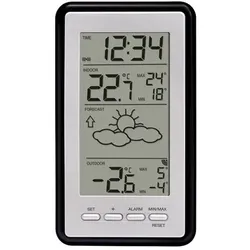 Technoline Wetterstation WS9130 mit Vorhersage der Wetterlage, sowie Innen- und Außentemperatur