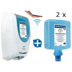 Bode CleanSafe Sensorspender inkl. Sterillium Gel pure 1 L inkl. 2 x Bode Sterillium Gel pure 1 L Starterkit