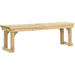 vidaXL, Gartenbank, Gartenbank 140 cm Imprägniertes Kiefernholz