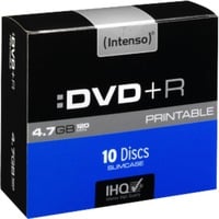 DVD+R 4,7 GB, DVD-Rohlinge 16fach, 10 Stück
