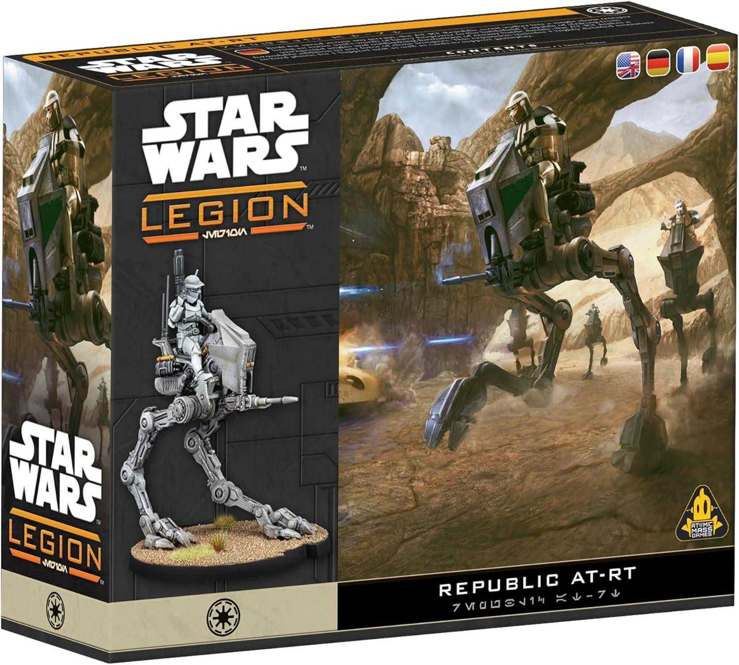 Atomic Mass Games Star Wars Legion Republic AT-RT Uitbreidingsset Miniaturen Spel