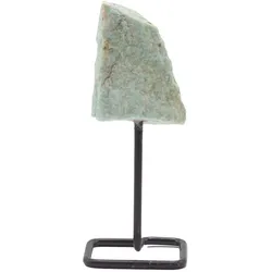 Mineral Specimen on Metal Stand - Amazonite
