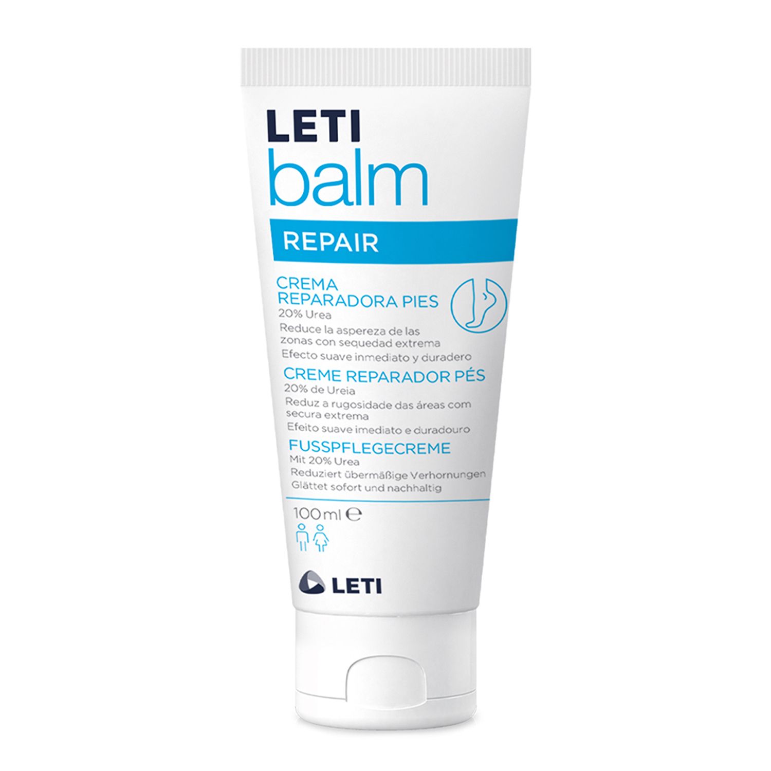 Letibalm Fußpflegecreme 100 ml Fußcreme