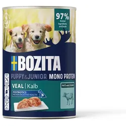 Bozita Dog Pate Puppy Kalb | 6x 400g Welpenfutter