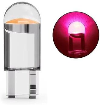 Inspired Finds Canbus T10 LED Glass COB 6000K Car Light Bulb 5W For Dome Reading And License Plate pink 10pcs