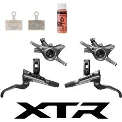 SHIMANO Scheibenbrems-Upgrade-Kit SHIMANO XTR BL-M9200+BR-M9200