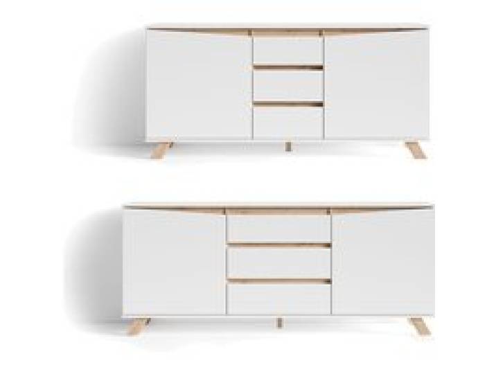 BYLIVING Commode Valentin, de style scandinave moderne