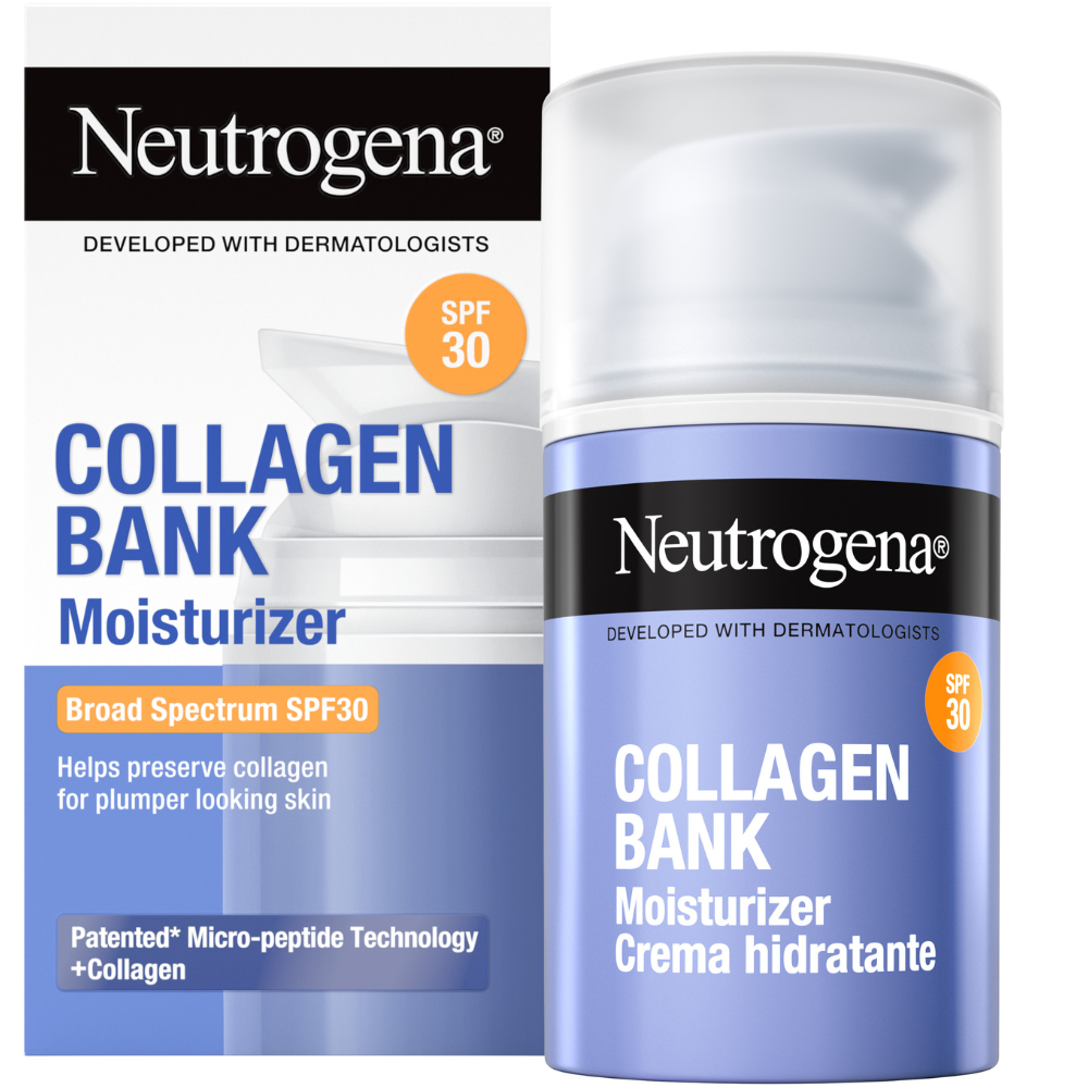 Neutrogena Collagen Bank Moisturizer Sunscreen SPF30 50mL SPF30