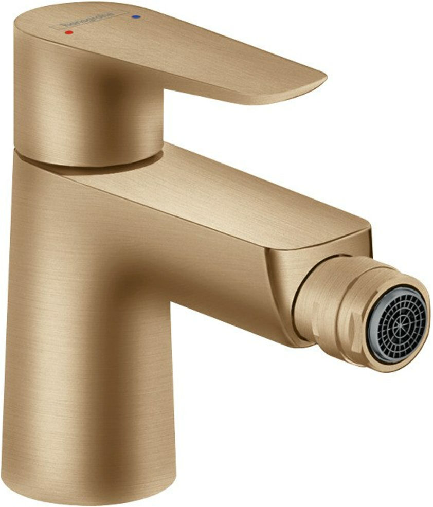 Hansgrohe Bidet-Einhebelmischer Talis E m Zugst.Abl.Gar., brushed bronze (71720140)