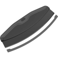 Rocker Blade Wiegemesser Black Edition, mit Softgriff schwarz, für Pizzen bis Ø 40cm
