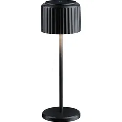 PLM 94878 - Solar Akkuleuchte Else, IP44, dimmbar, 2700K, schwarz