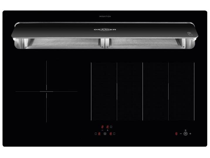 Oranier Kochfeld mit Dunstabzug 1082 81, Timer, TouchControl-Bedienung