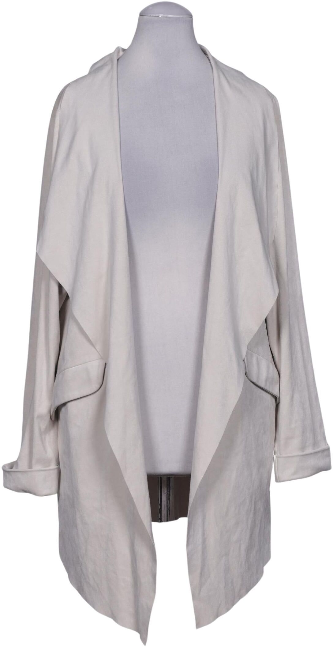 Kriss Trading Sweden Damen Mantel, Cremeweiß, Gr. S, Synthetik / Elasthan - Second Hand