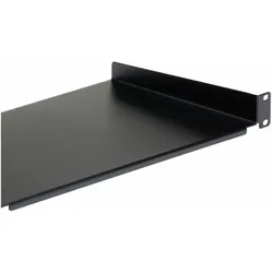 StarTech Server Rack Shelf 1u Steel, Serverschrank Zubehör, Schwarz