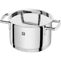 Zwilling Passion, Pfanne + Kochtopf, Silber