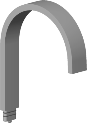 Dornbracht Auslauf MEM 90282215301-06 platin matt