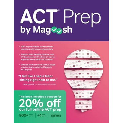 ACT Prep by Magoosh, Taschenbuch von Magoosh, Writers of the Round Table Press, 978-1-61066-069-3