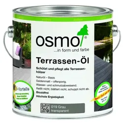 OSMO Terrassen-Öl Farbe Grau 019 Menge 2,5 L