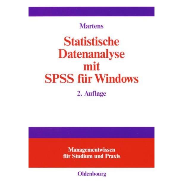 De Gruyter Martens,J.:Statistische Datenanalyse (Deutsch, Hardcover, Jul Martens) (67828112)