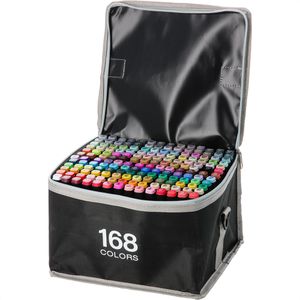 Extralink Layoutmarker Alkoholmarker, farbig sortiert, 168 Stück