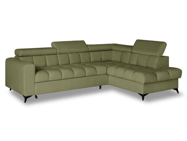 Ecksofa CAPRIO Rechts Khaki (Caprio 34)