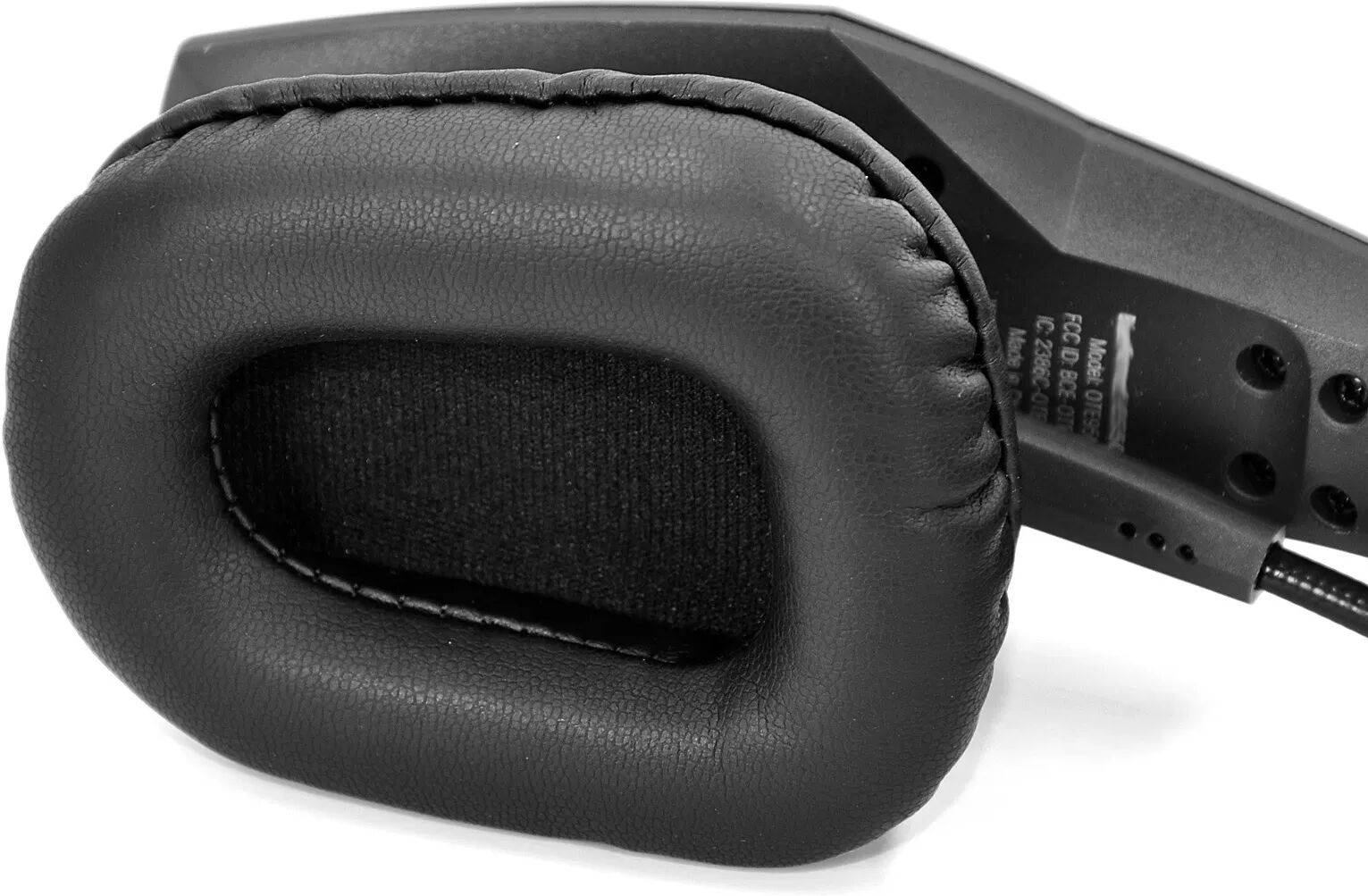INF 2 Coussinets d'oreille en cuir protéiné + Couvre-micro Compatible avec le casque BlueParrott B550-XT