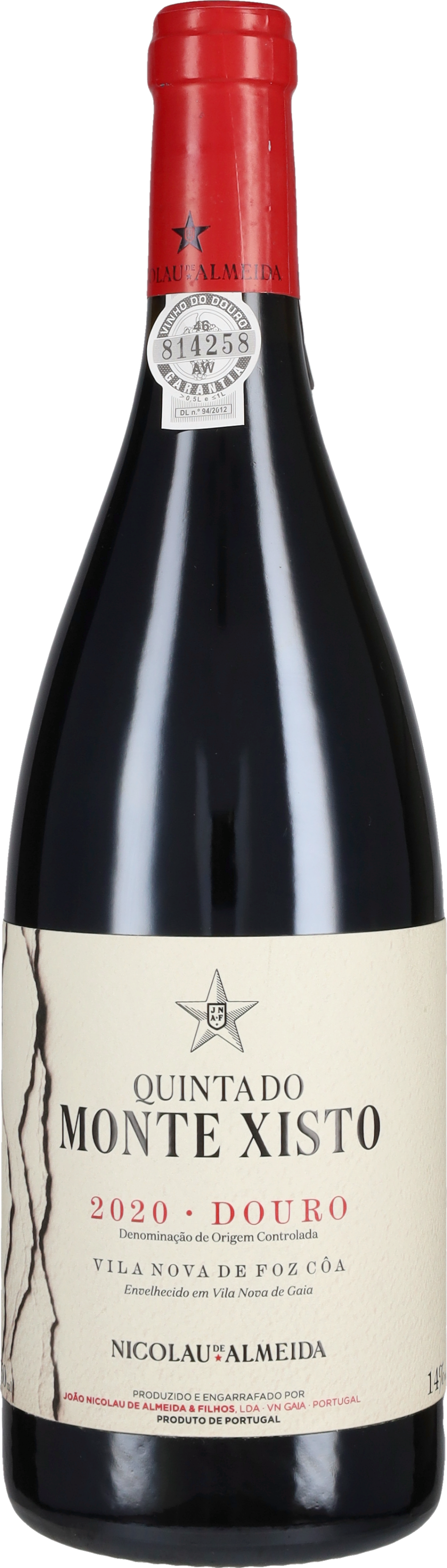 Douro Rosso Quinta Do Monte Xisto 2020